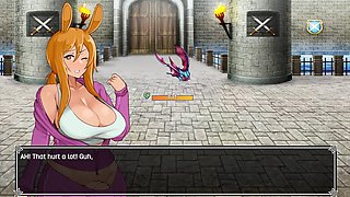 Curvy big-boobed anime babe Loveskysan69 shows off her booty