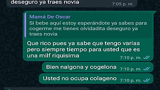 Conversation with My Friend Oscar's Boss I'll Fuck Her Again