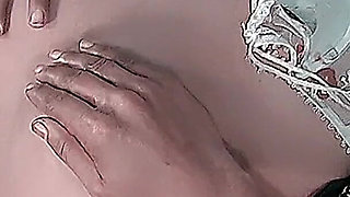 Devar Hands Moved Expertly Over Her Curves, Spanking Her Bigboobs and Pinching Her Nipples with Oil Massage