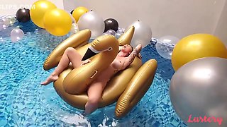 Sexy Looner Pool Time - For - Verified Amateurs