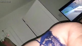 Horny Slut in Lingerie Gets Fucked Hard - Big Tits & Big Ass
