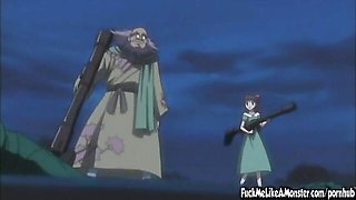 Outstanding courtesan's anime clip