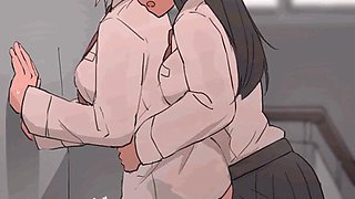 Filling her from behind