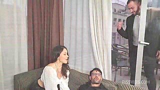 Salary raise goes Wet, MILF Kristina Grace Rough DP/DAP, Multiple