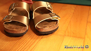 Sheer Nylon Soles & Toes in Action