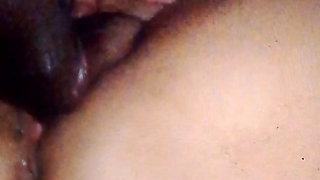 Closed up fucking to my wife she cum and moaning