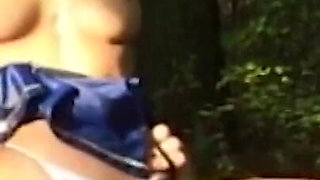 Ass fucking ass fingering in the forest