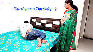Komal's Naughty Student House Game - Desi Teacher Cheating with Big Ass Teen in 4K HD