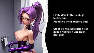 Dominant German Mistress Fucks Your Ass Hard - Femdom Anal JOI