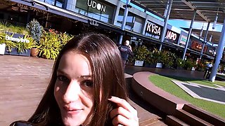 Cumwalking through the Mall Reuniting