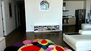Asian Teen ARIEL SPINNER striptease masturbating