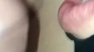Real amateur slutty wife really loves to take cum in mouth - Homemade