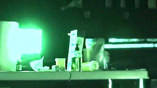 Gracelynn Moans and Richard Nailder cumming together while camping