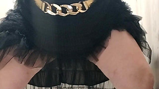 In the Bathroom of the Thater