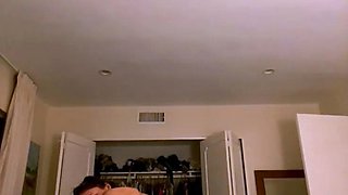 Small titted teen masturbates in shower