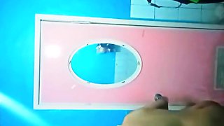 Peek At Hijab Students 18+ Taking A Shower