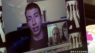 Cock Roulette With Jordan Ash, Jamey Janes - Brazzers