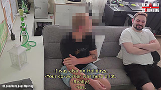 Straight Plumber Guy (2nd) Gets Sucked Again and Wants to Try Anal for the First Time - 3rd Visit