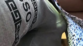 Stranger Fucks Venus Hard in Public Subway - Creampie & Big Cumshot