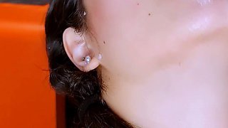 Japanese teen blowjob and hard fuck uncensored