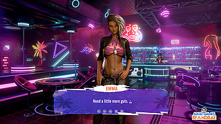 EP14: Quickie with Emma in the Dressing Room - Grand Tits Adventure (Gameplay)