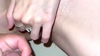Cum on Girlfriends Pussy