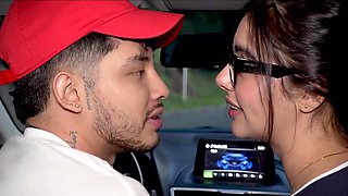 Teen Thrill: Glasses & Curve, Public Sex Adventure