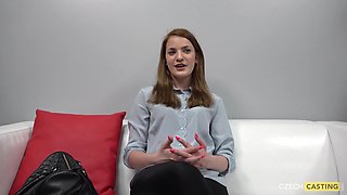 Czech Kristyna POV casting sex