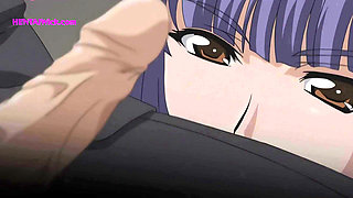 ''The Boss and the Secret Desires'' Trapped Together in a Broken Elevator - Hentai Sex Anime, ENG Sub