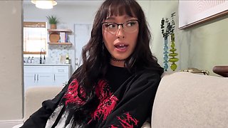 Stepsis Catches Me Spying - Punishes Me with Threesome