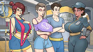 3d mom, young mother 4, old woman 3d