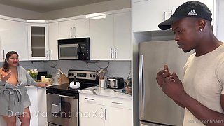 Curvy Thick Amateur Ignites Wild Interracial Hardcore Passion