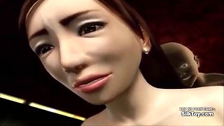 3d huge boobs animated sexritary hard fucked by monster