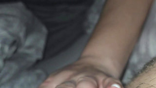 Will step mom hand slip on stepson 9 inch of dick