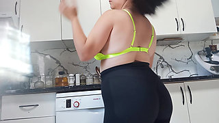 Leggings, Bra and Big Bubbly Farts
