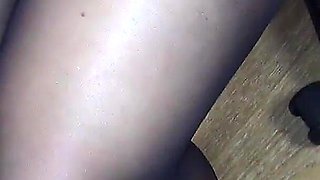 Huge double leg load in pantyhose