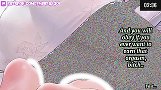 4 Minute Challenge: The Beta Censored Foot Freak (femdom)