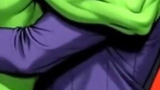 Slutty She-hulk Public Nudity. Cartoon