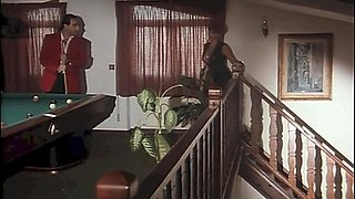 Foursome Fuck on the Billiards