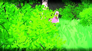 Foxy 3D Superwoman bounces up and down on a cock
