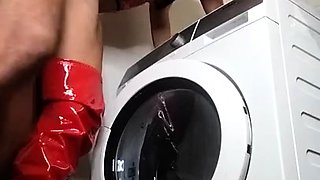Milf housewife in latex enjoys hardcore doggystyle fucking