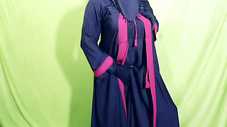 Husband Wife of Indian Desi Village Enjoying in the Field in Winter