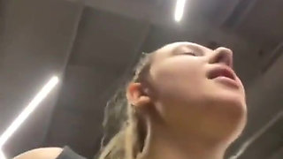Crazy Gym Fucking in Public