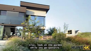 Hunt4k. juicy una fairy is not too shy and displayed her boobs and labia in public