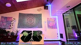 Amateur spex clad fetish babe sucks and rides dude