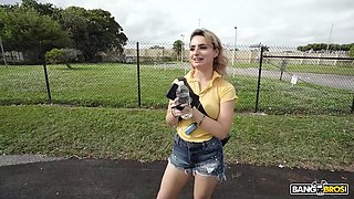 Bangbros - evie christian gets an suggest she cannot turn down and boards the screw bus for an anal bang