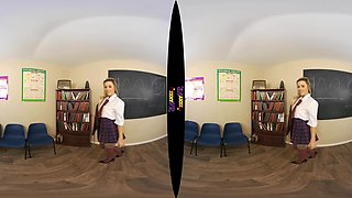 Book Club - Schoolgirl Uniform Striptease Nice Tits