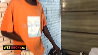 How I Got The Local Thief To Fuck Me Because I Was Horny When He Can To Rubb Of My Money