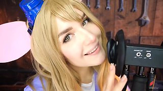 Gorgeous teen erotic ASMR video