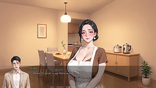 Titfucking and Cucking - Ntr by My Friend Nts Route #22 Animated Ai Game